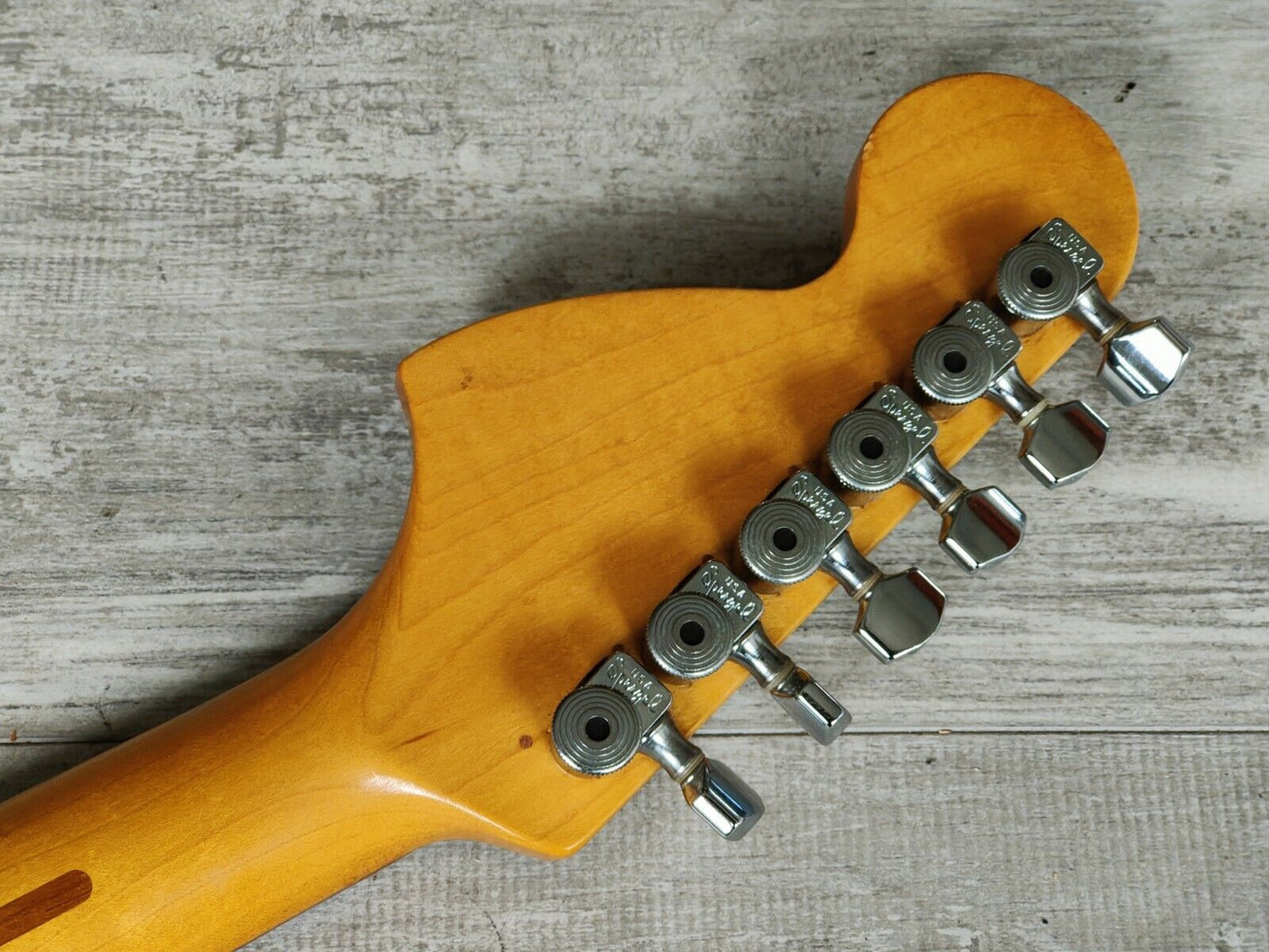 1990's Fender Japan ST-72SC '72 Reissue Scalloped Stratocaster (Black)