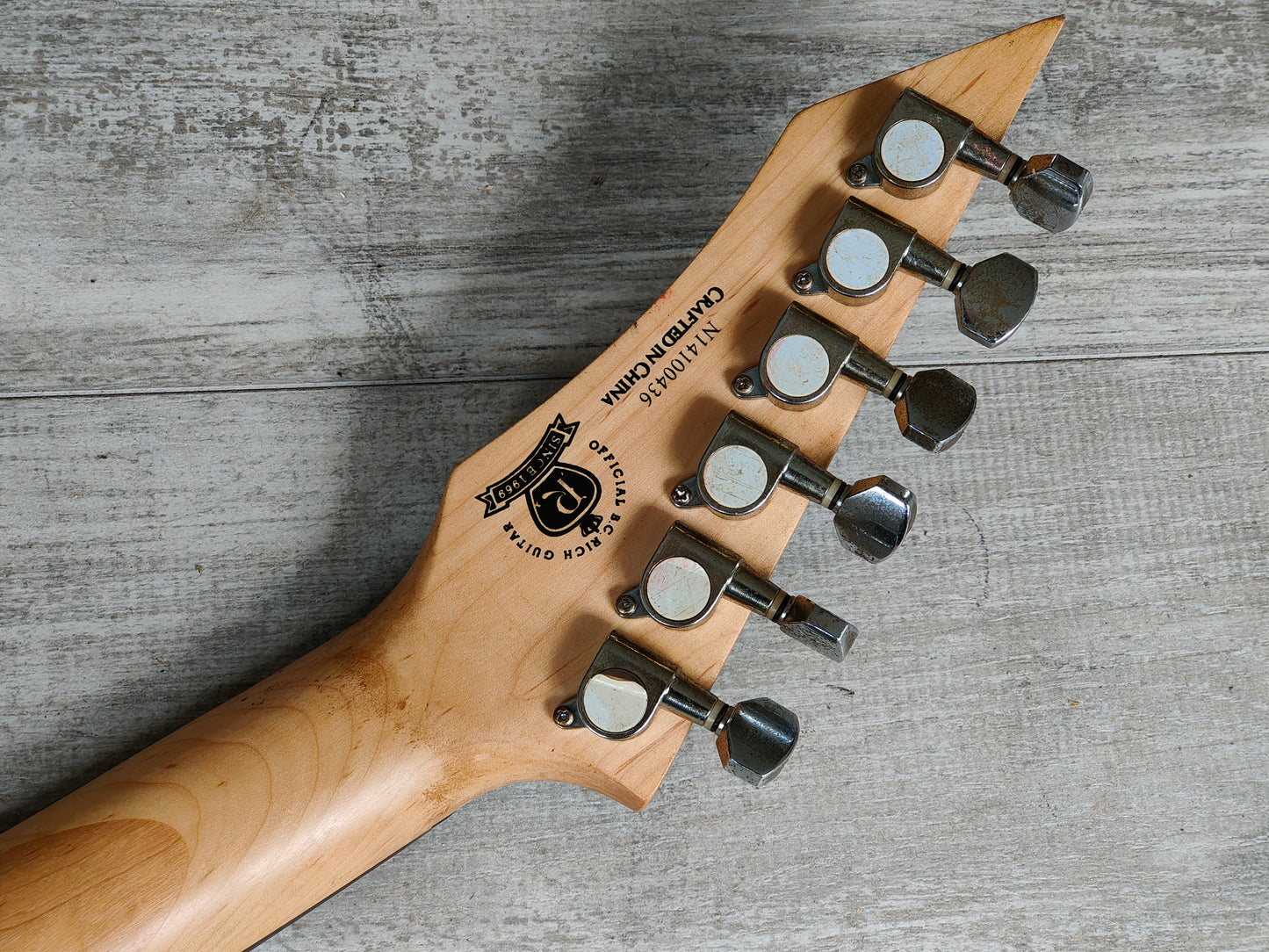 2014 BC Rich Warlock (Candy Apple Red)