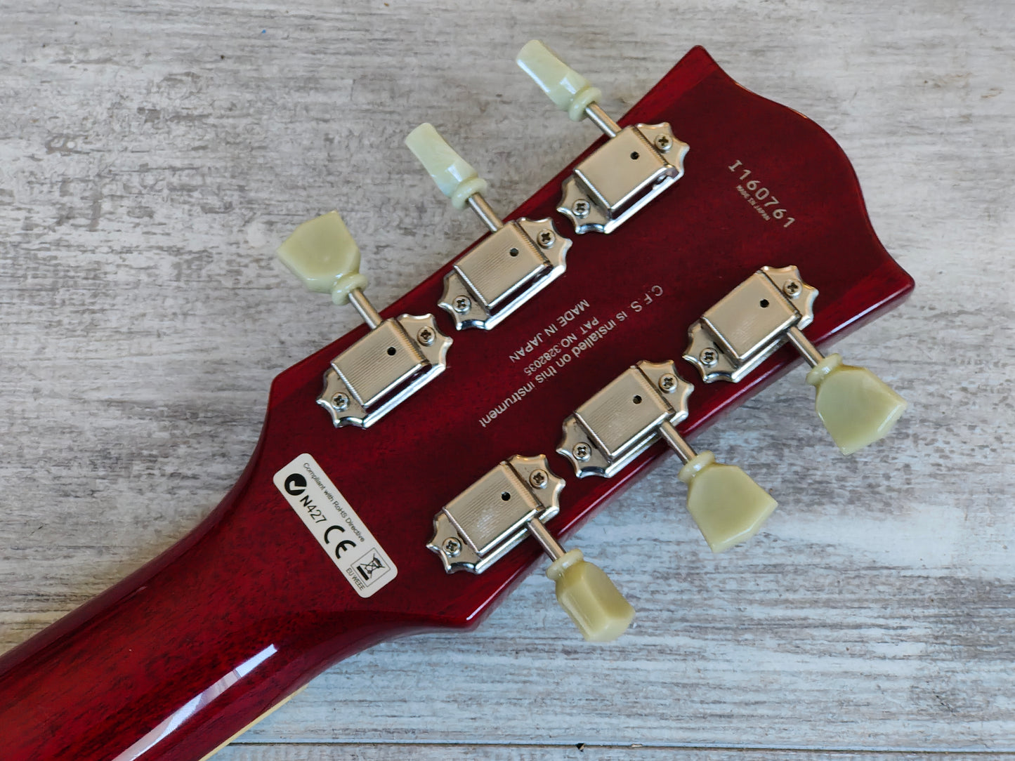 2016 FGN (Fujigen Japan) NLS-100 Neo Classic Les Paul Standard (Faded Cherry)