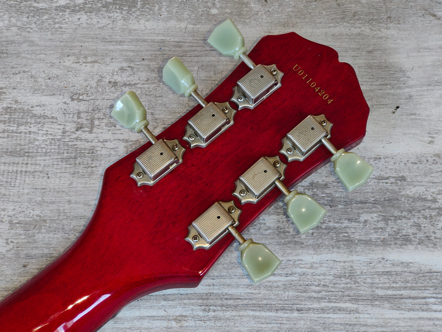 2001 Epiphone Korea (by Gibson) SG Double Cutaway (Red)