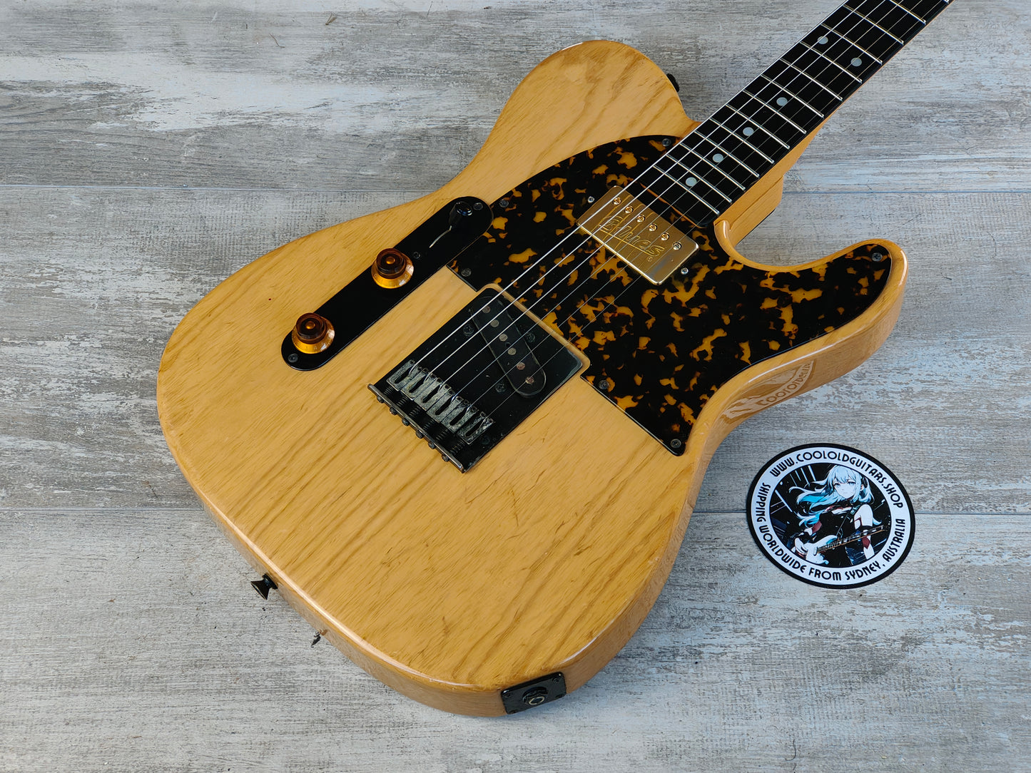 1990 Bill Lawrence Japan Trigger-II Custom Order Twang-Style (Natural)