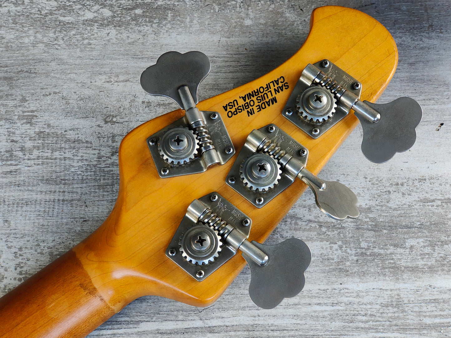 1999 Ernie Ball Music Man USA Stingray Bass (Natural)