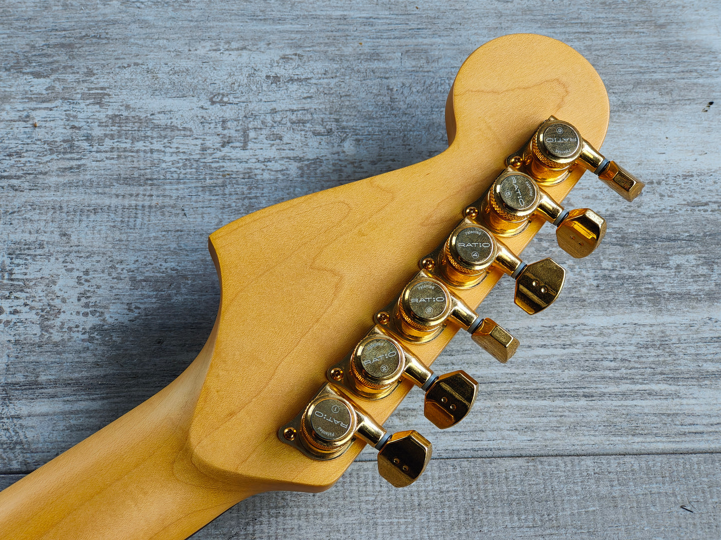 Warmoth Stratocaster w/Seymour Duncan Hotrails (Flame Maple Burst)