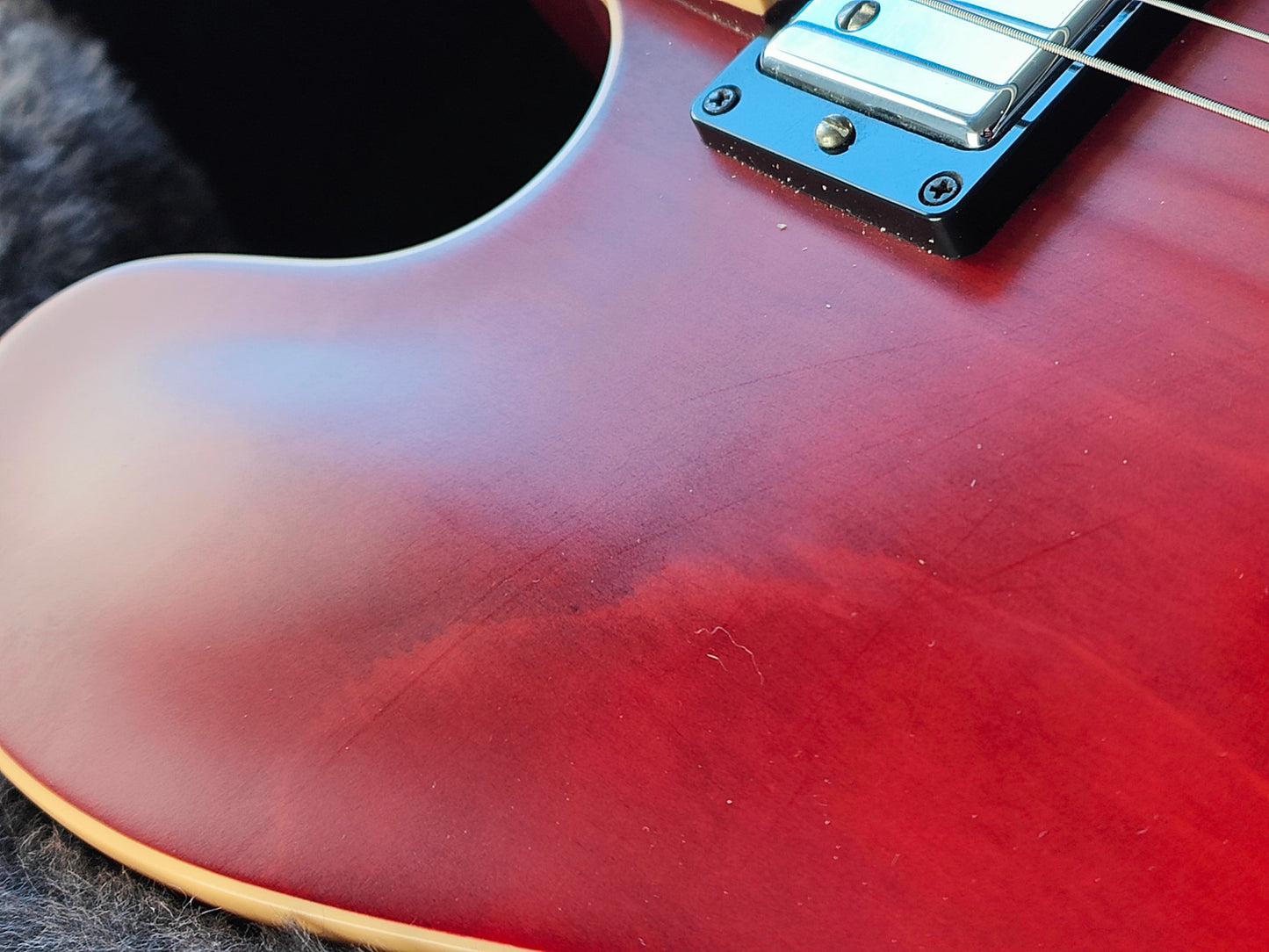 2012 Gibson USA Custom Shop ES-335 Dot (Satin Faded Cherry Red)