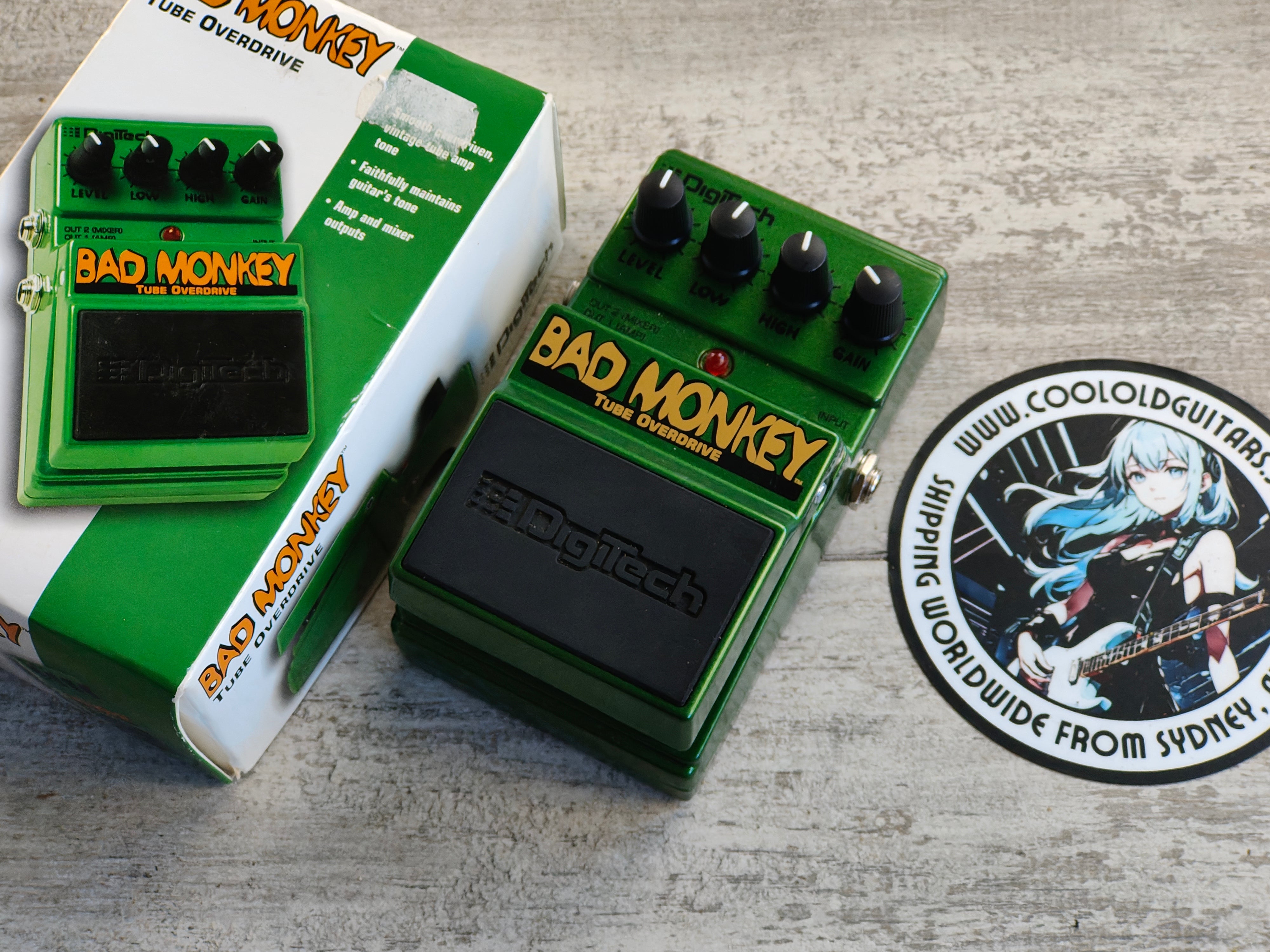 pedal bad monkey Digitech Bad Monkey Tube Overdrive Pedal – Cool Old Guitars