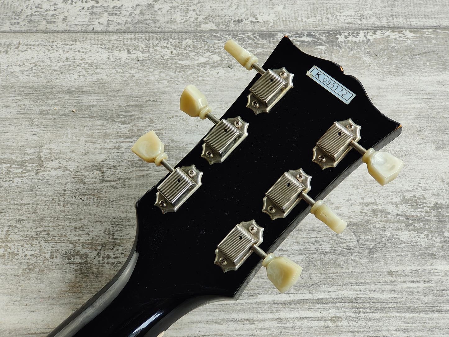 1989 Orville (Gibson) Japan SG-65 '62 Reissue SG Double Cutaway (Black)