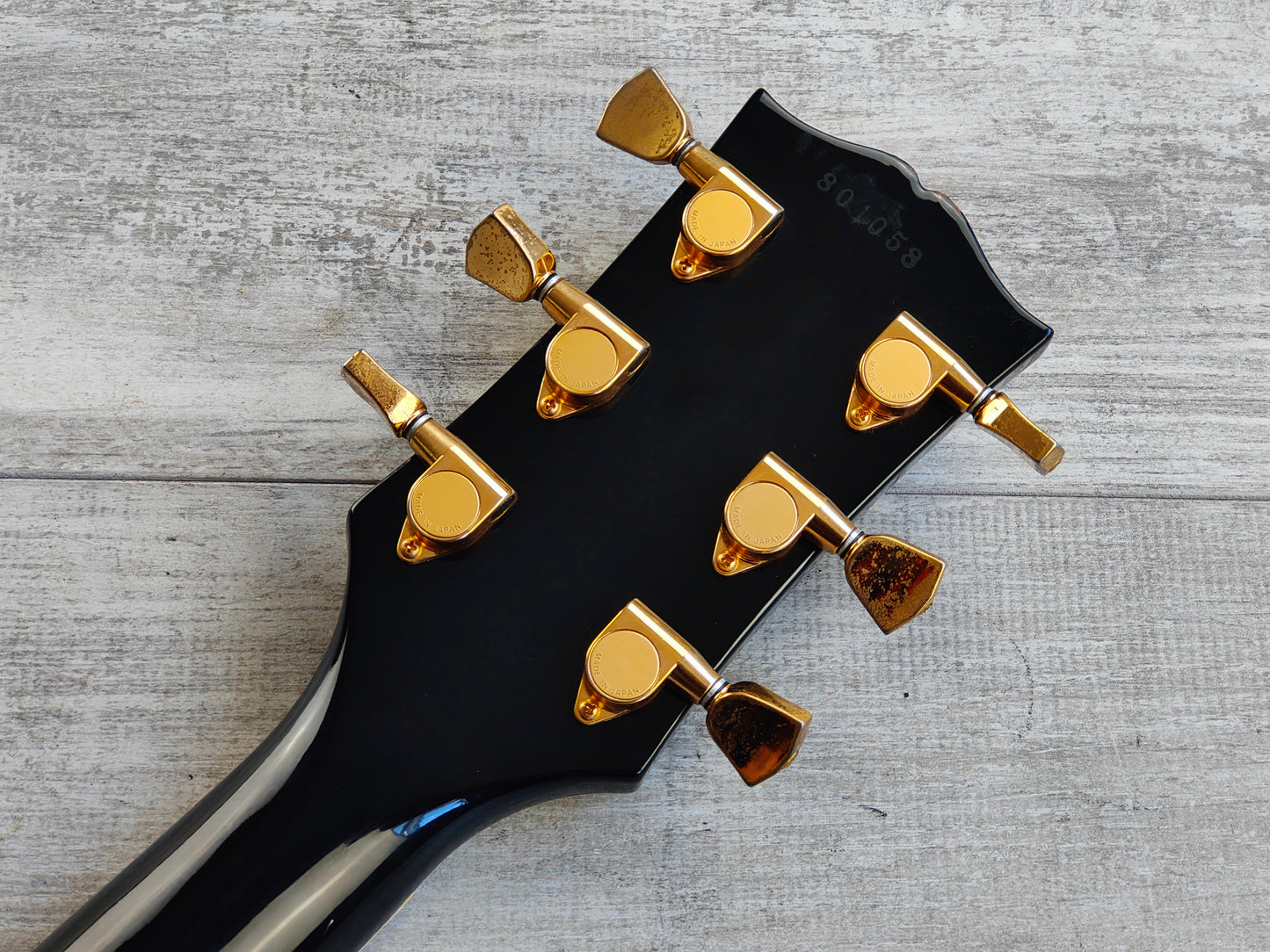 1998 Orville (Gibson) Japan LPC-75 '60's Reissue Les Paul Custom w/P90's (Ebony)