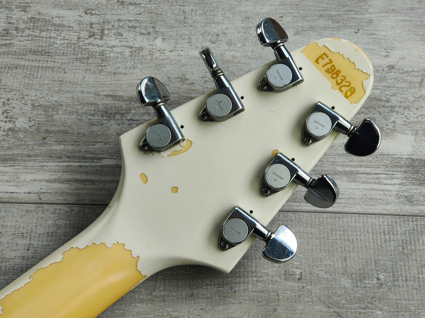 1979 Greco Japan FV-600 '67 Reissue Flying V (White)