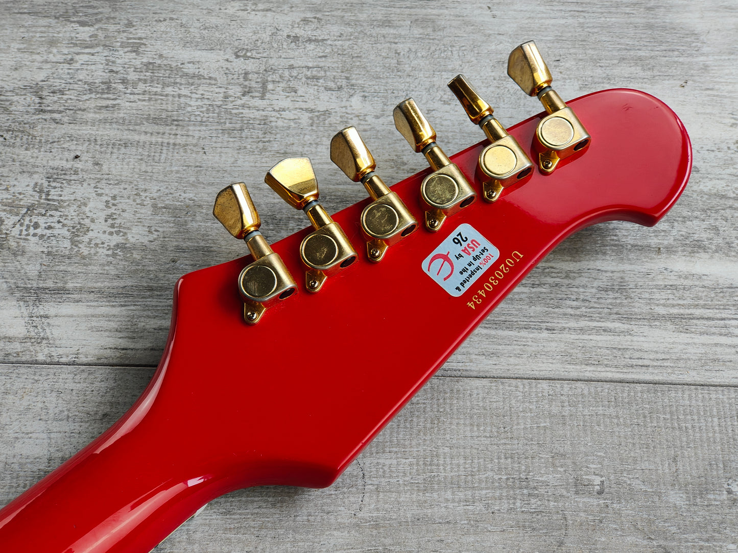 2002 Epiphone Korea '63 Firebird VII Reissue (Cardinal Red)