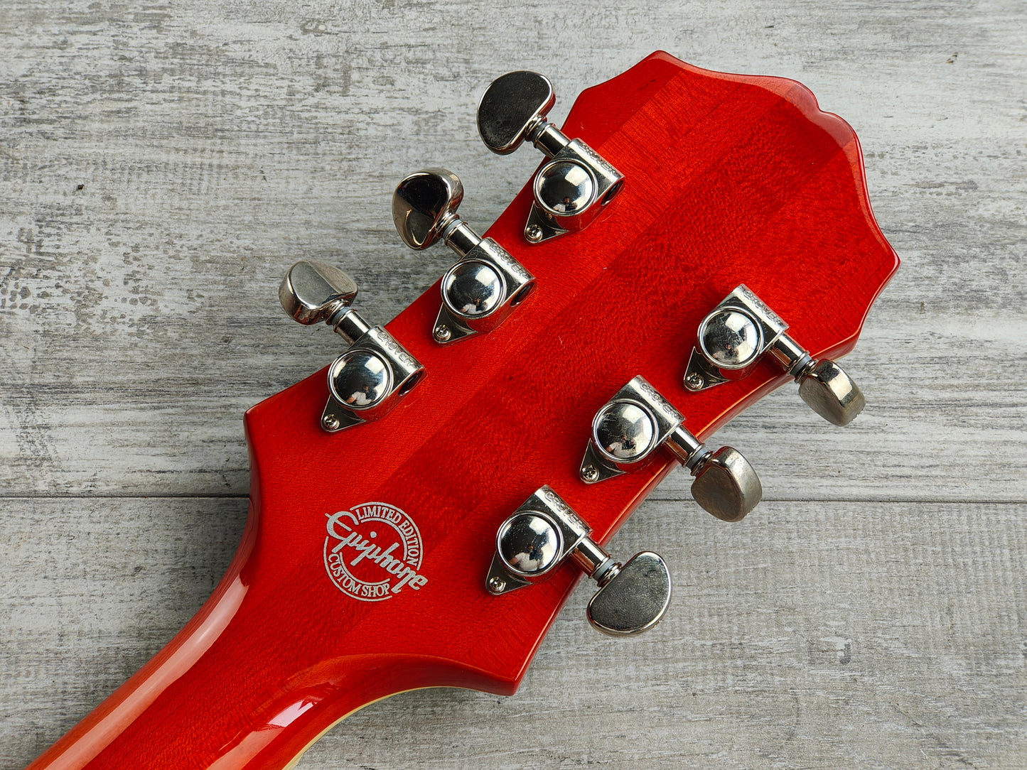 2010 Epiphone Emperor Swingster Limited Edition/Custom Shop Hollowbody (Sunrise Orange)