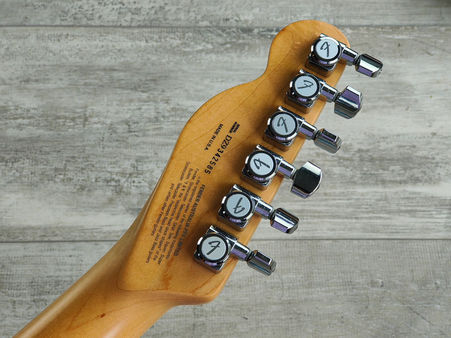 2009 Fender USA American Deluxe Telecaster (Aged Cherry Burst)