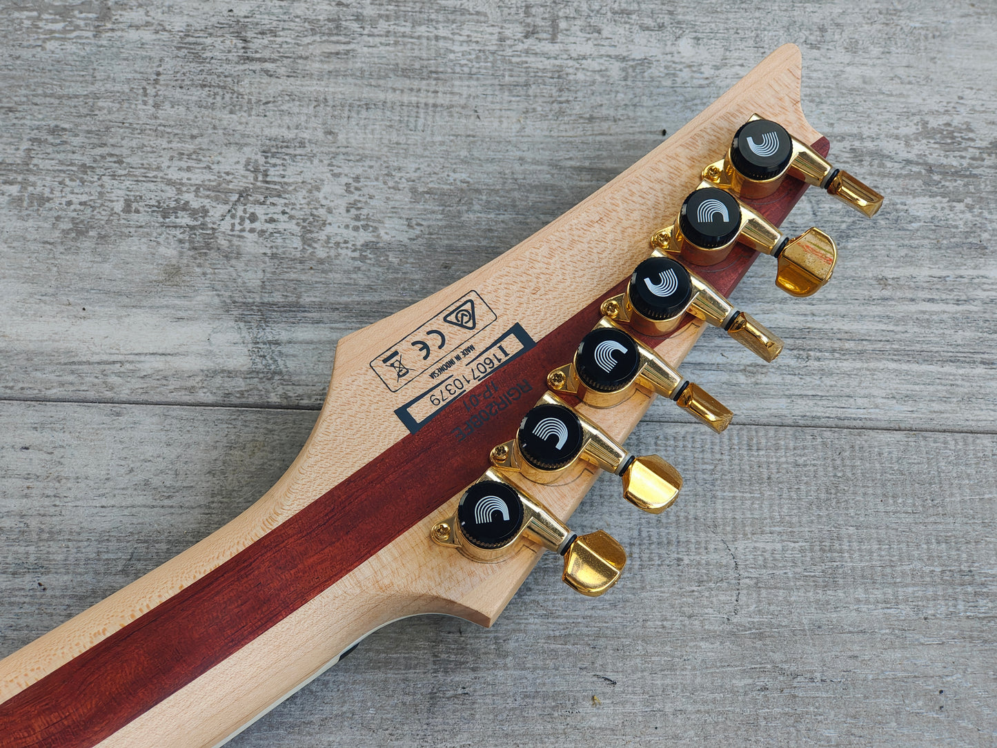 2016 Ibanez Iron Label RGIR20BFE Superstrat w/Fishman Pickups (Walnut Flat)