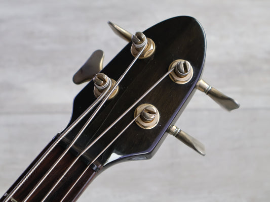 1987 Yamaha Japan MB-III Motion B Medium Scale Bass (Trans Black)