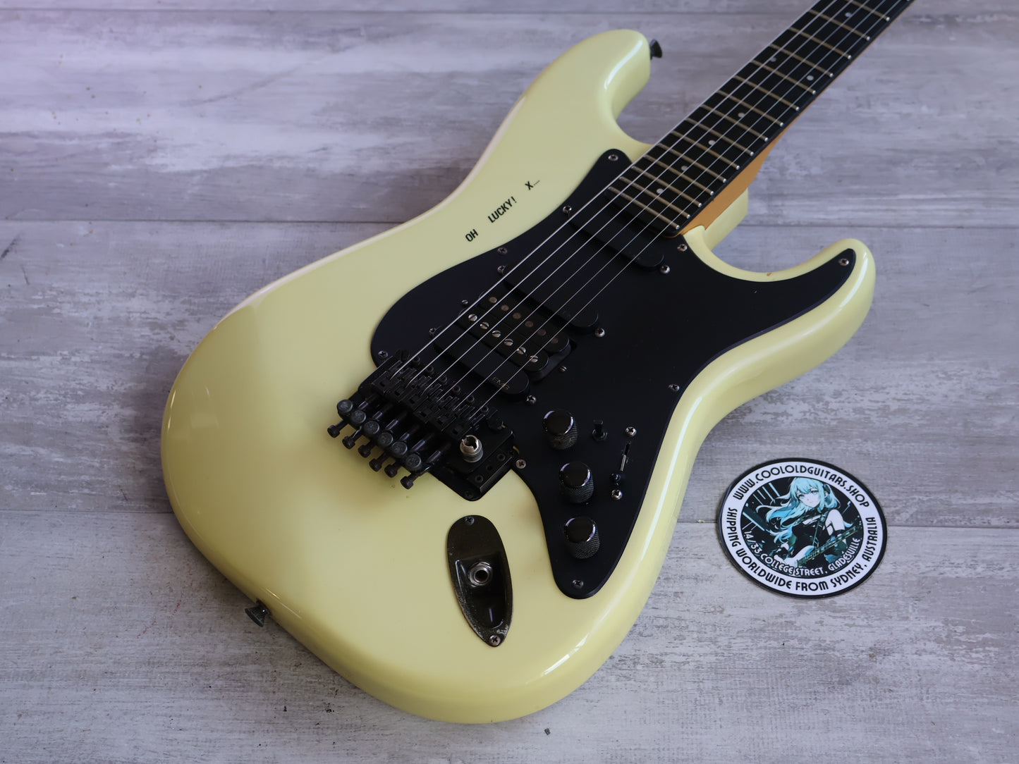 1990's P-Project Japan PAW-4 S-Style w/EMG's (Blue Mint White)