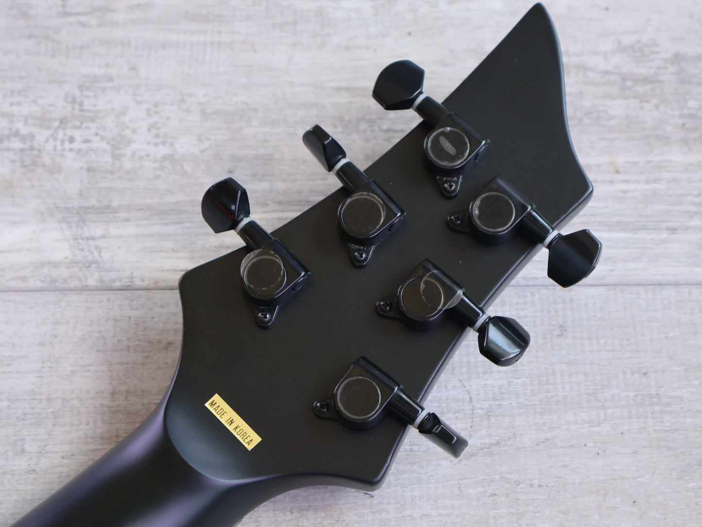 Edwards (by ESP) E-P-49A Mini Forest Travel Guitar (Black)