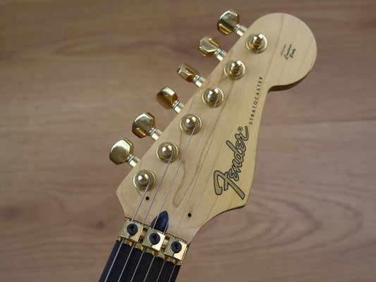 1980's Fender Japan STR-75 HSH Superstrat (Black/Grey Burst)