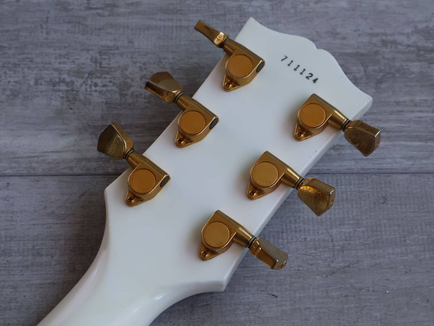 1997 Orville (Gibson) Japan LPC-75 '60's Reissue Les Paul Custom (White)