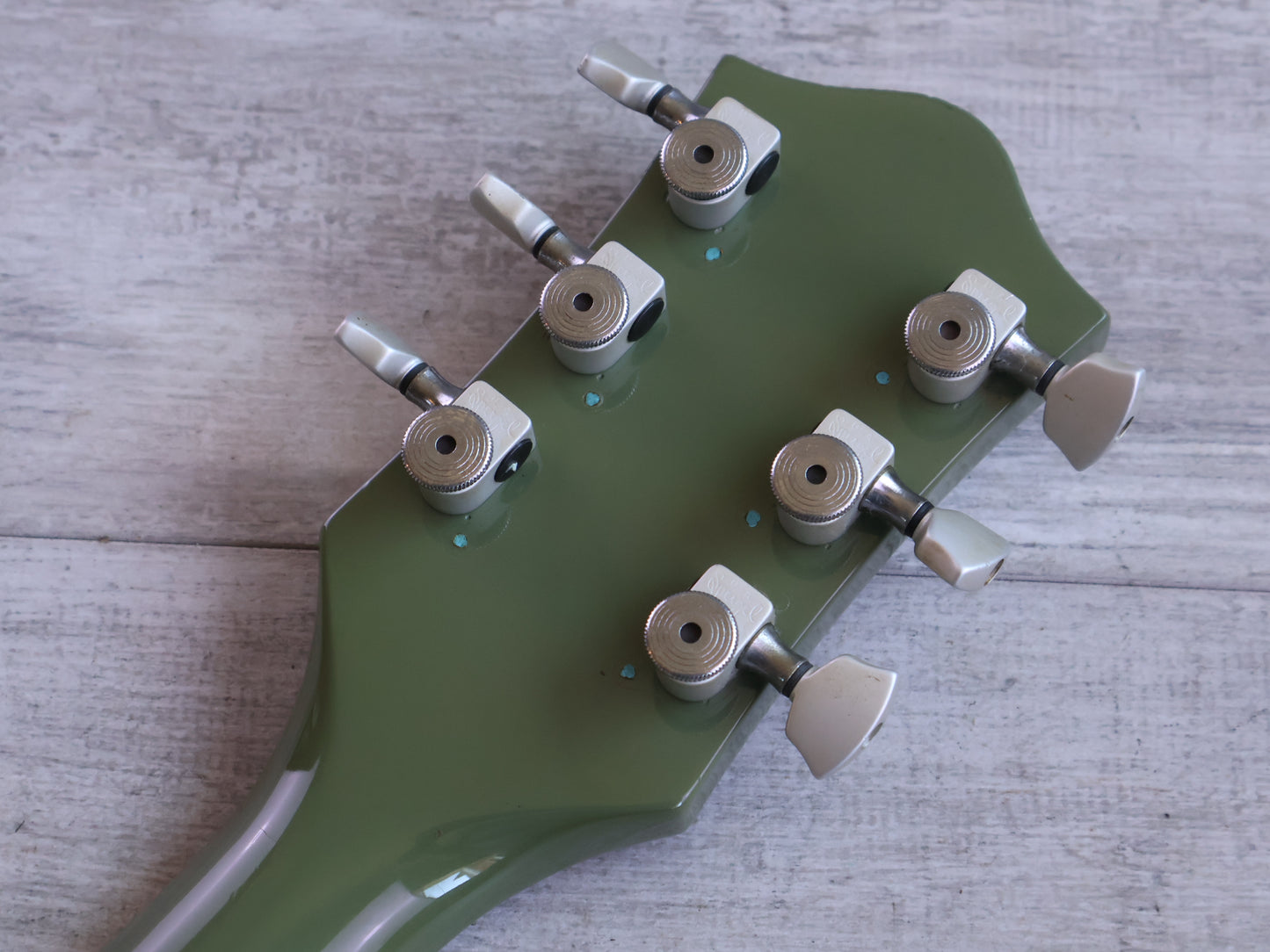 1993 Gretsch Japan 6118 100th Anniversary Hollowbody (Smoke Green)
