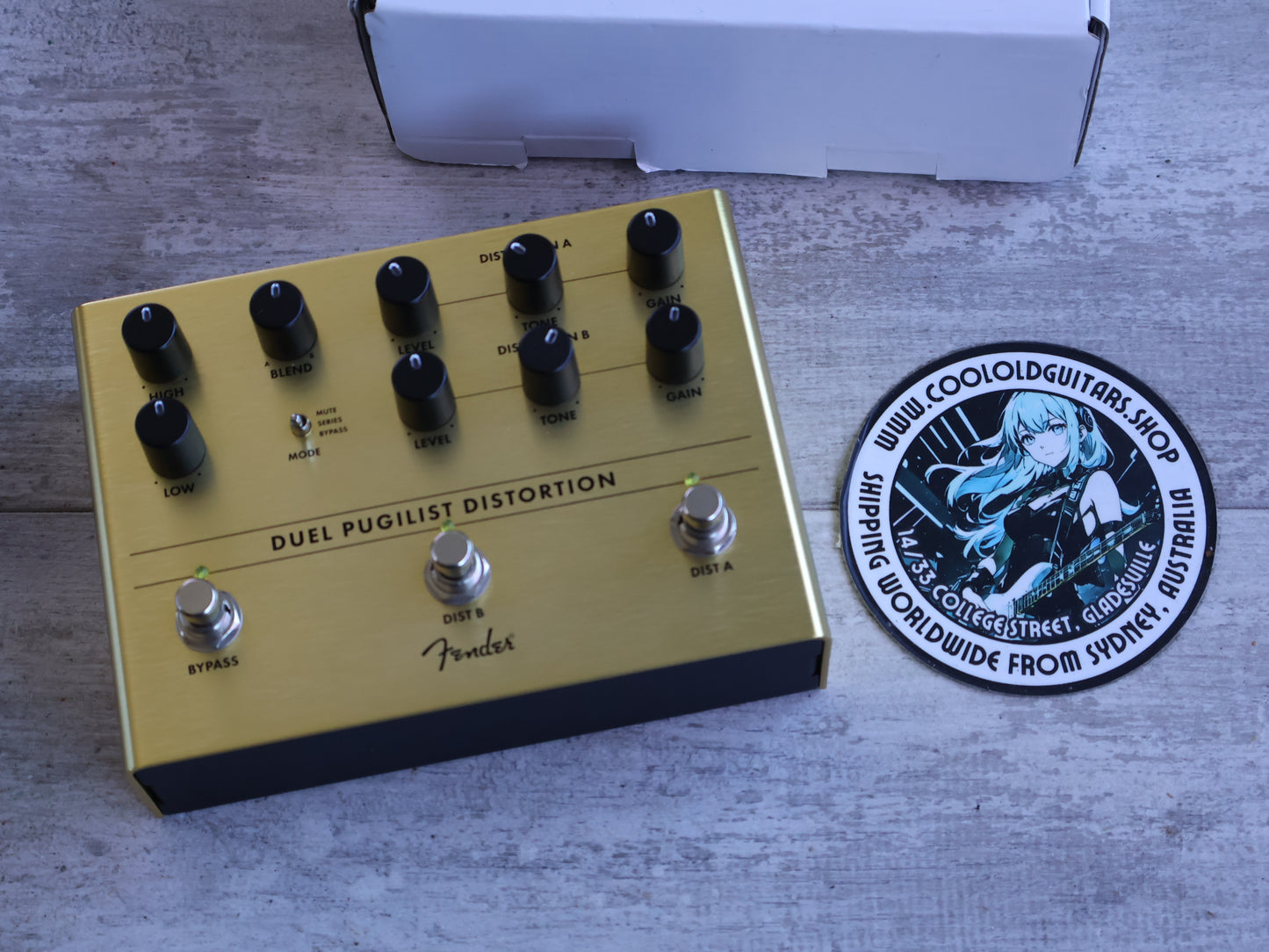Fender Duel Pugilist Distortion