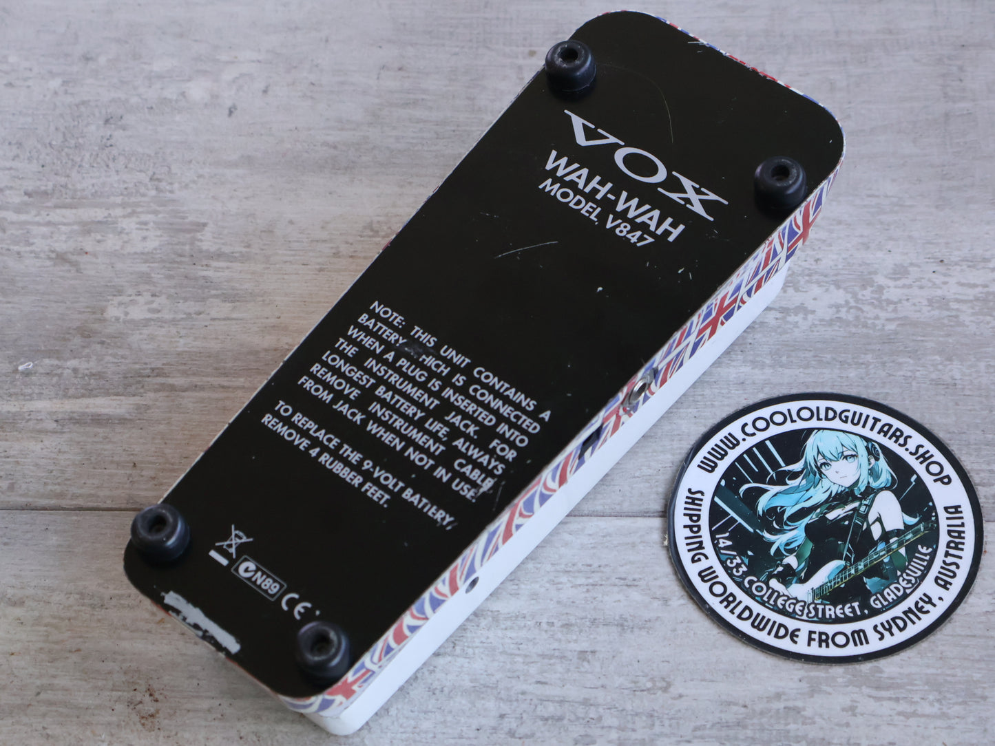 Vox Limited Edition V847 Union Jack Wah Pedal