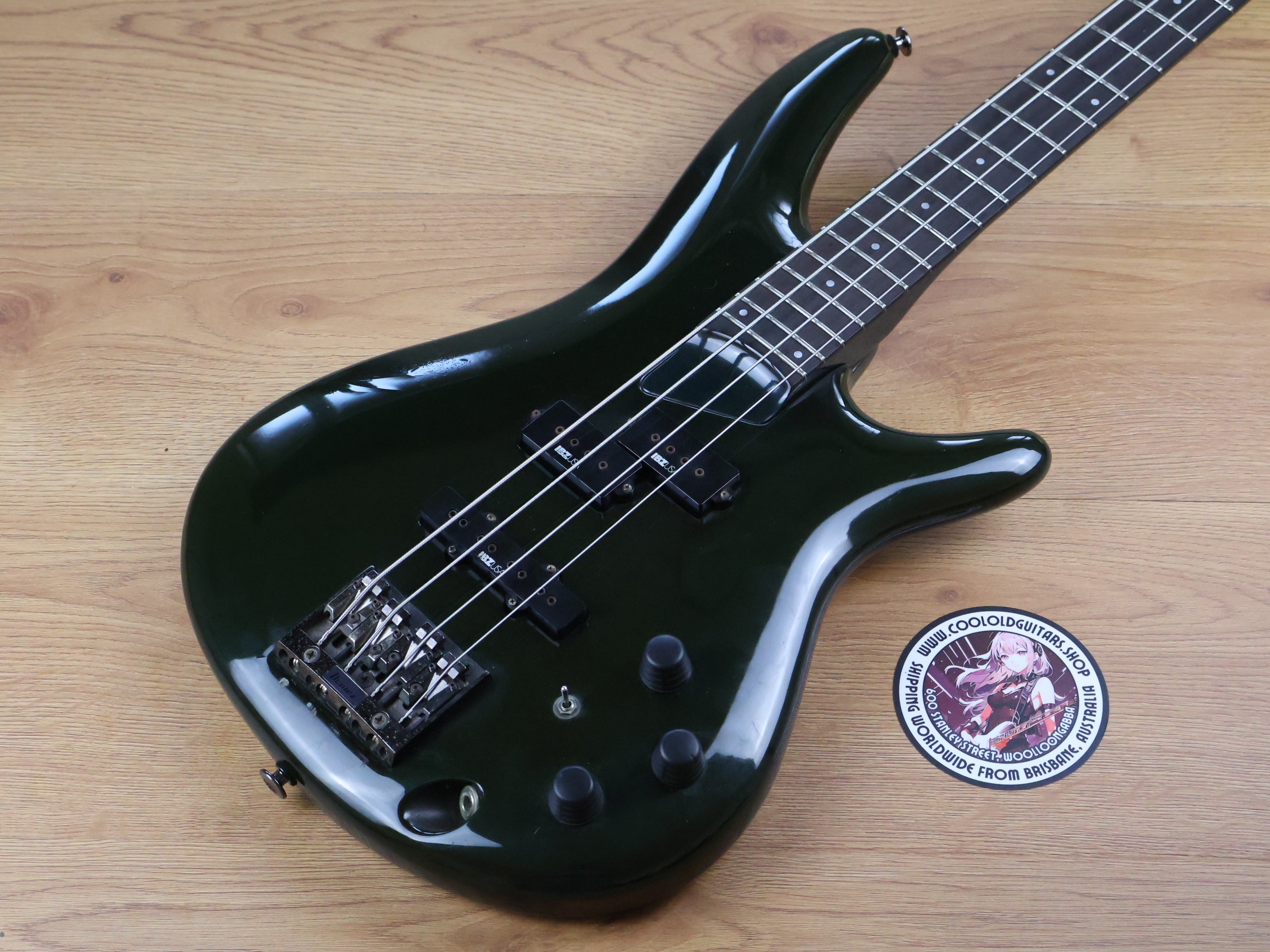 Ibanez アイバニーズ SR1000E 1987 Ibanez Japan SR1000E SDGR Bass (Dark Blue) – Cool Old Guitars