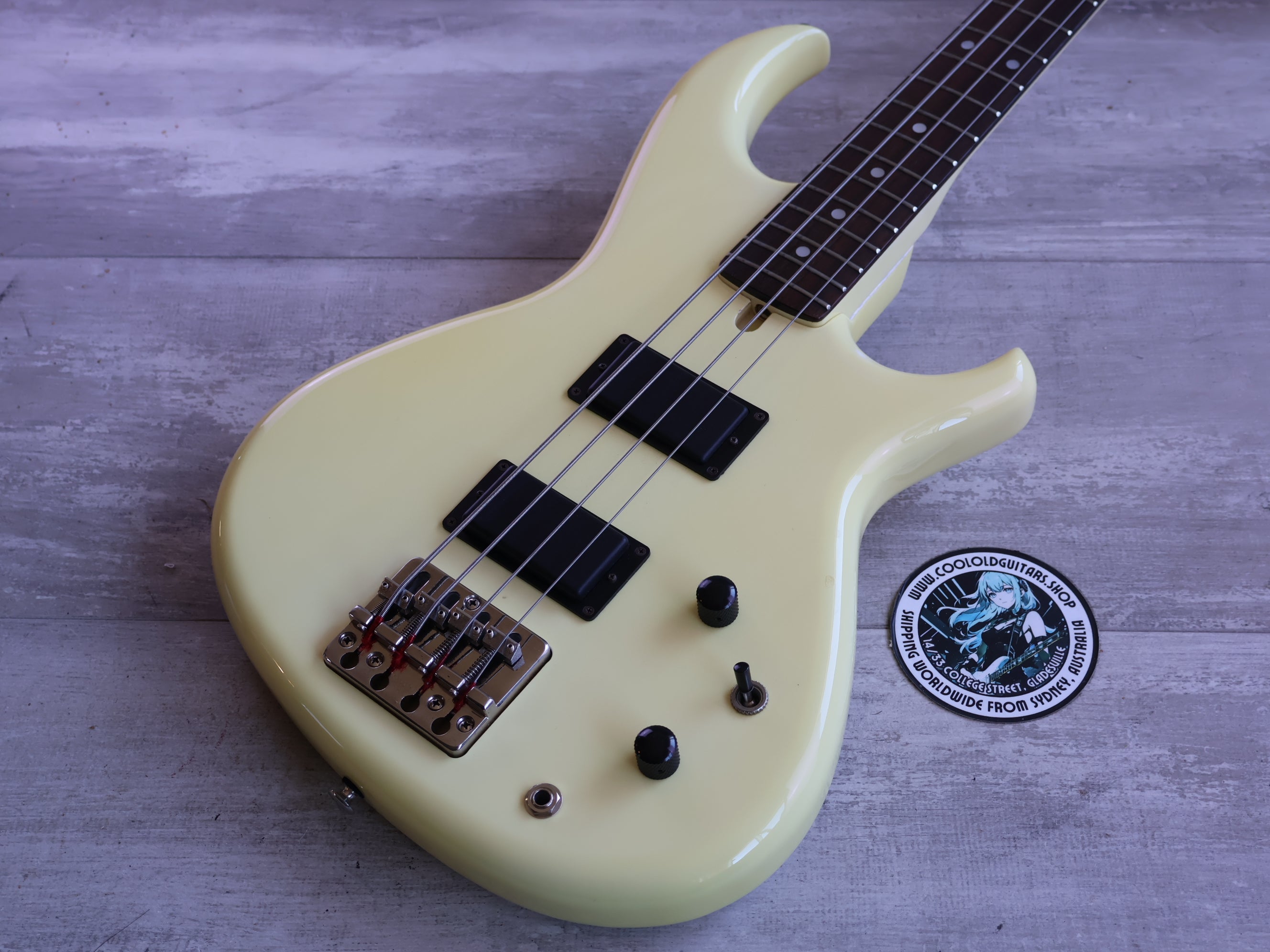 1985 Aria Pro II Japan RSB-Medium II Bass (Pearl White) – Cool Old