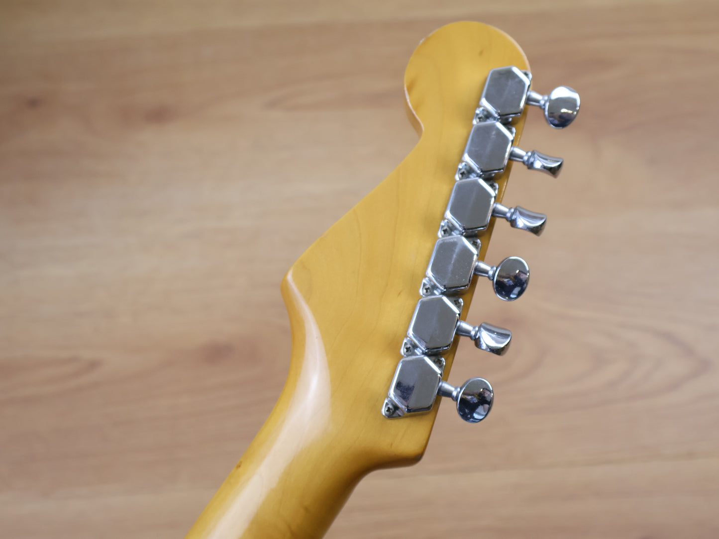 1985 Squier (by Fender Japan) "A Series" SST-36 Vintage Stratocaster (Black)