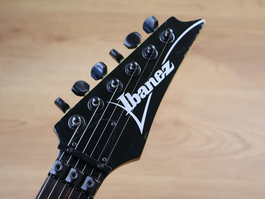 1990 Ibanez Japan 440R Radius Series HH Superstrat (Black)
