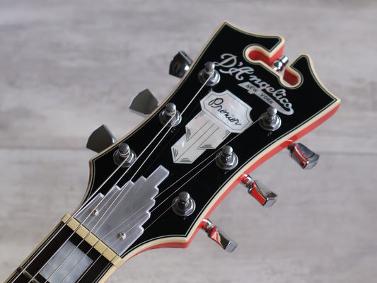 2023 D'Angelico Premier DC Semi Hollowbody (Fiesta Red)