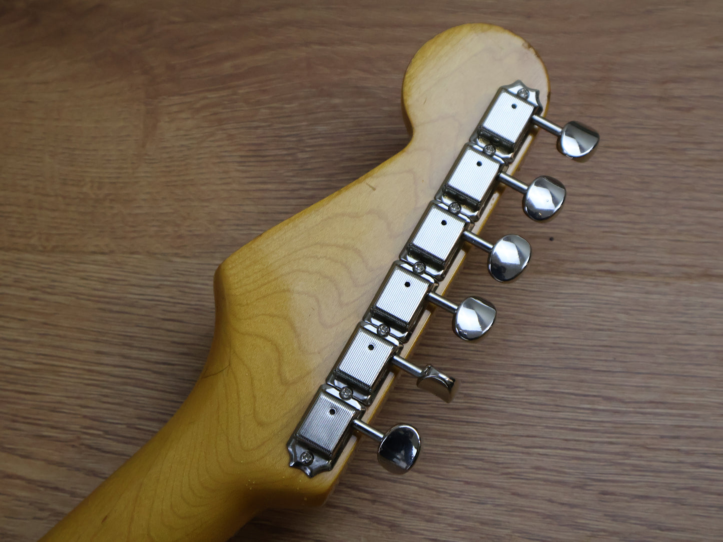 1983 Squier (by Fender Japan) "JV Series" SST-36 Scalloped Stratocaster (Vintage White)