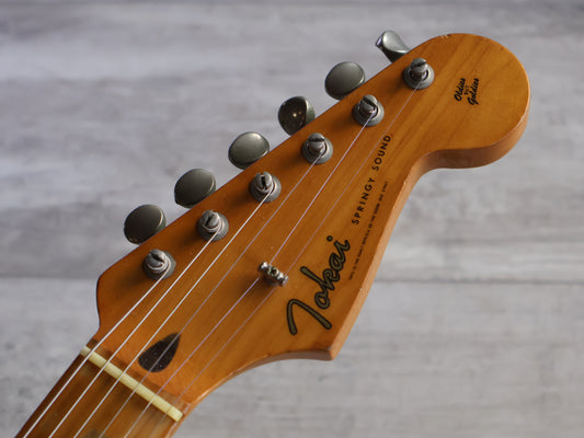 1981 Tokai ST-70 Springy Sound '58 Reissue Stratocaster (Natural Stain)