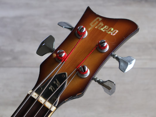 1974 Greco Japan VB-450 Violin Beatle Bass (Brown Sunburst)