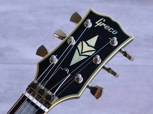 1983 Greco Japan EGC57-60 "Super Real" Les Paul Custom Black Beauty w/Kahler