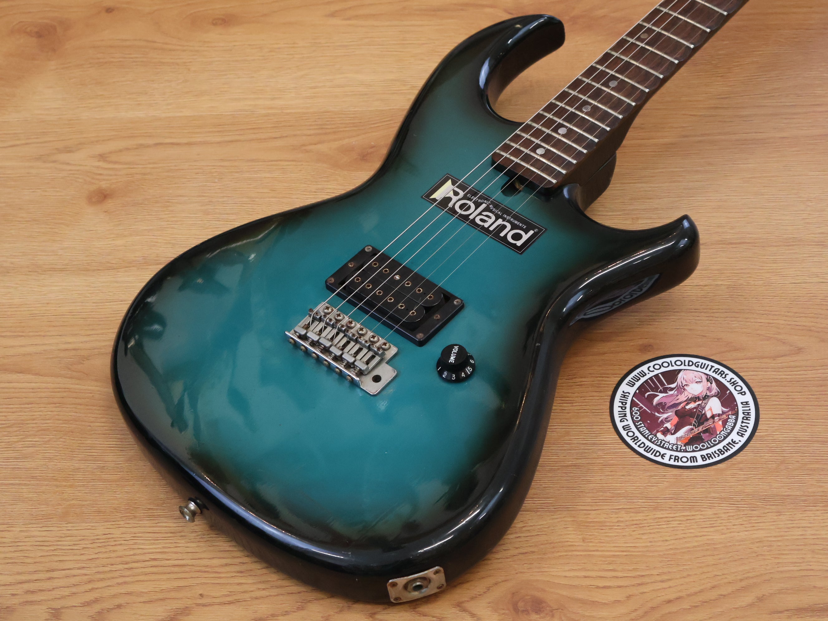 1982 Aria Pro II Japan RS INAZUMA-V (Blue Black Burst) – Cool Old