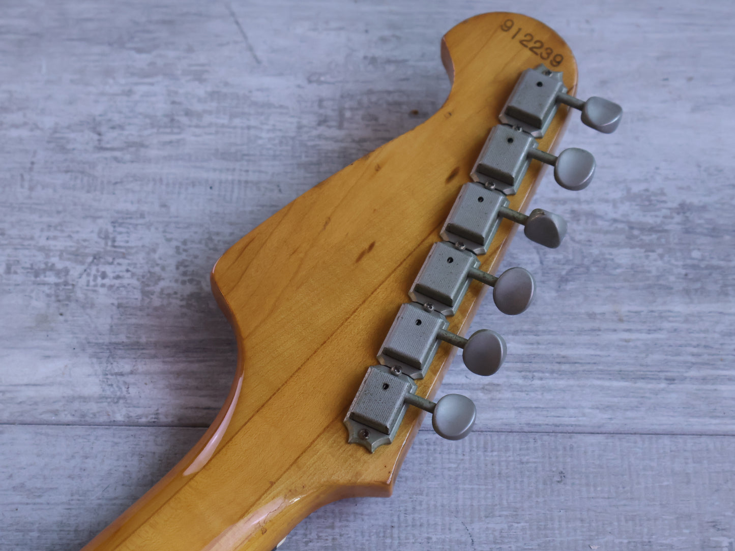 1979 Aria Pro II Japan TS-400 Tri-Sound w/Kahler (Natural)