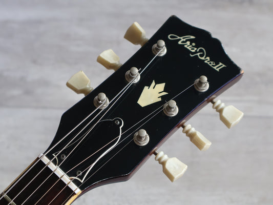 1981 Aria Pro II Japan SL-500D '61 SG Double Cutaway (Cherry Red)