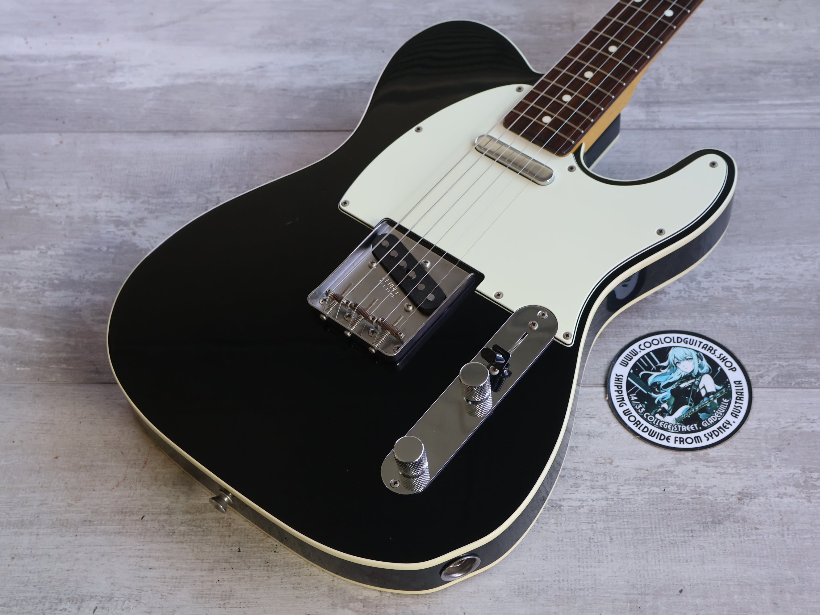 2008 Fender Japan TL62B-TX '62 Reissue Bound Telecaster (Black