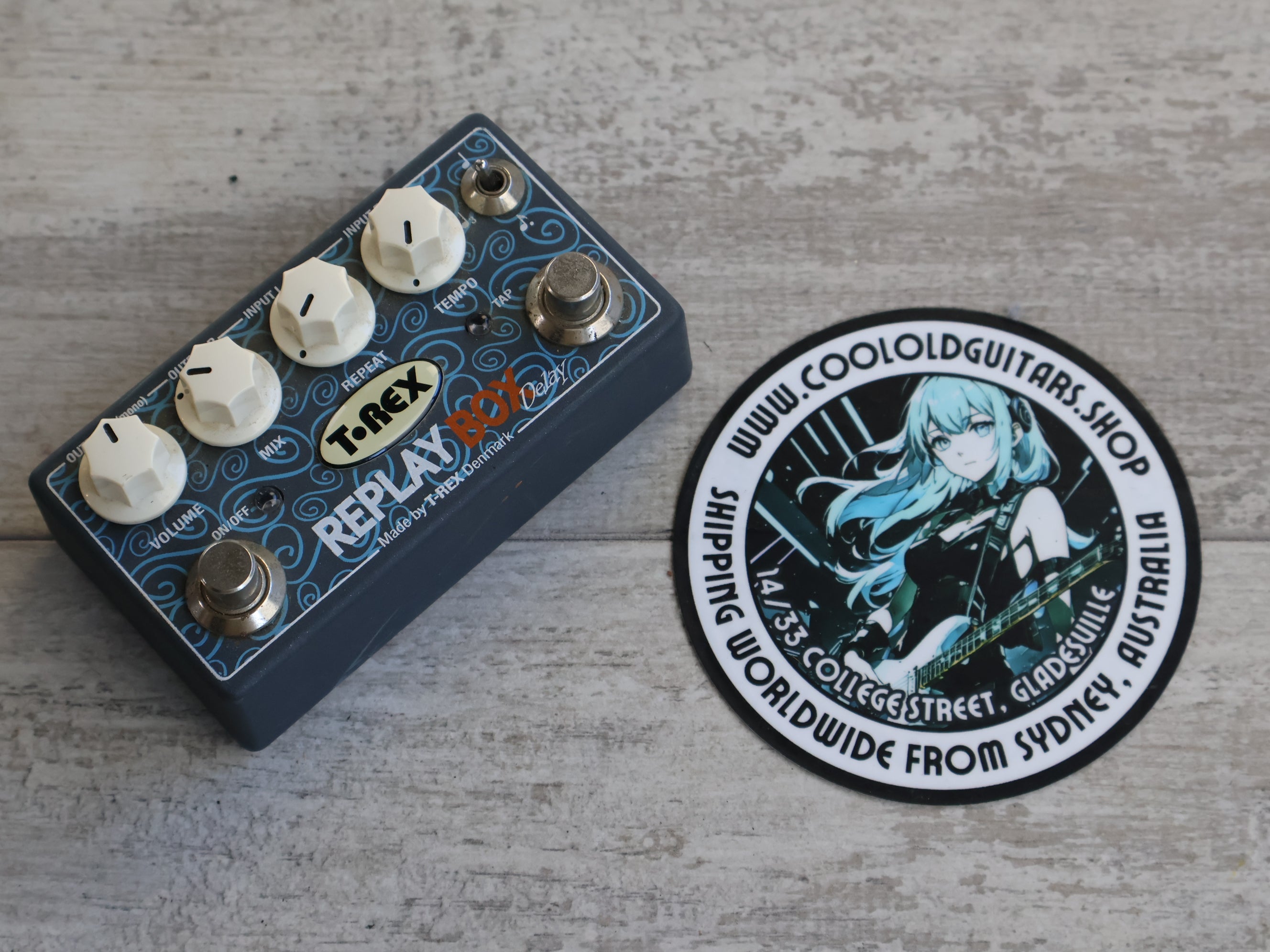 T-Rex Replay Box Stereo Delay Guitar Effects Pedal – Cool Old Guitars