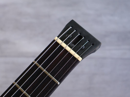 1980's Riverhead (by Headway Japan) RUG-2090 Headless Guitar (Graphite Black)