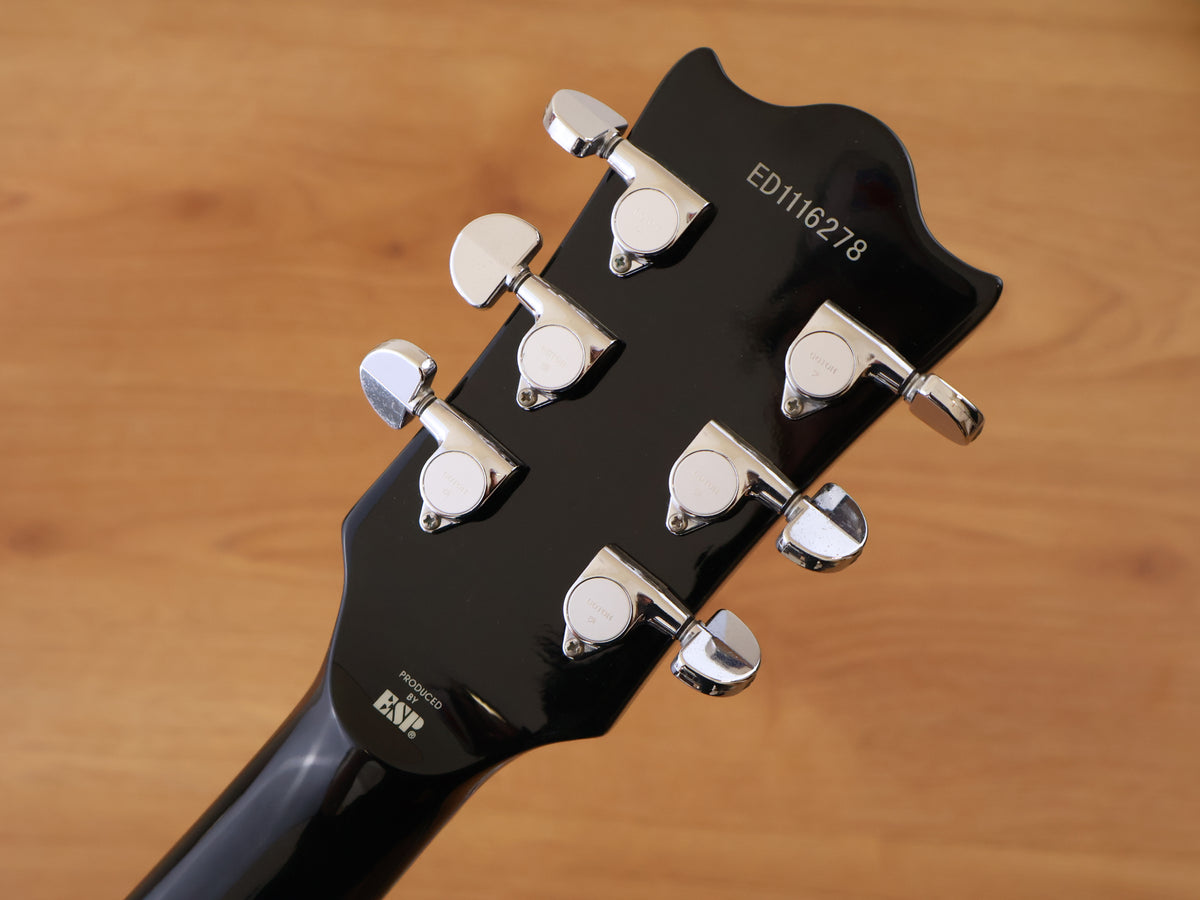 2011 Edwards by ESP Japan E-Bricoleur Takuro Sugawara Double Cutaway (Black)
