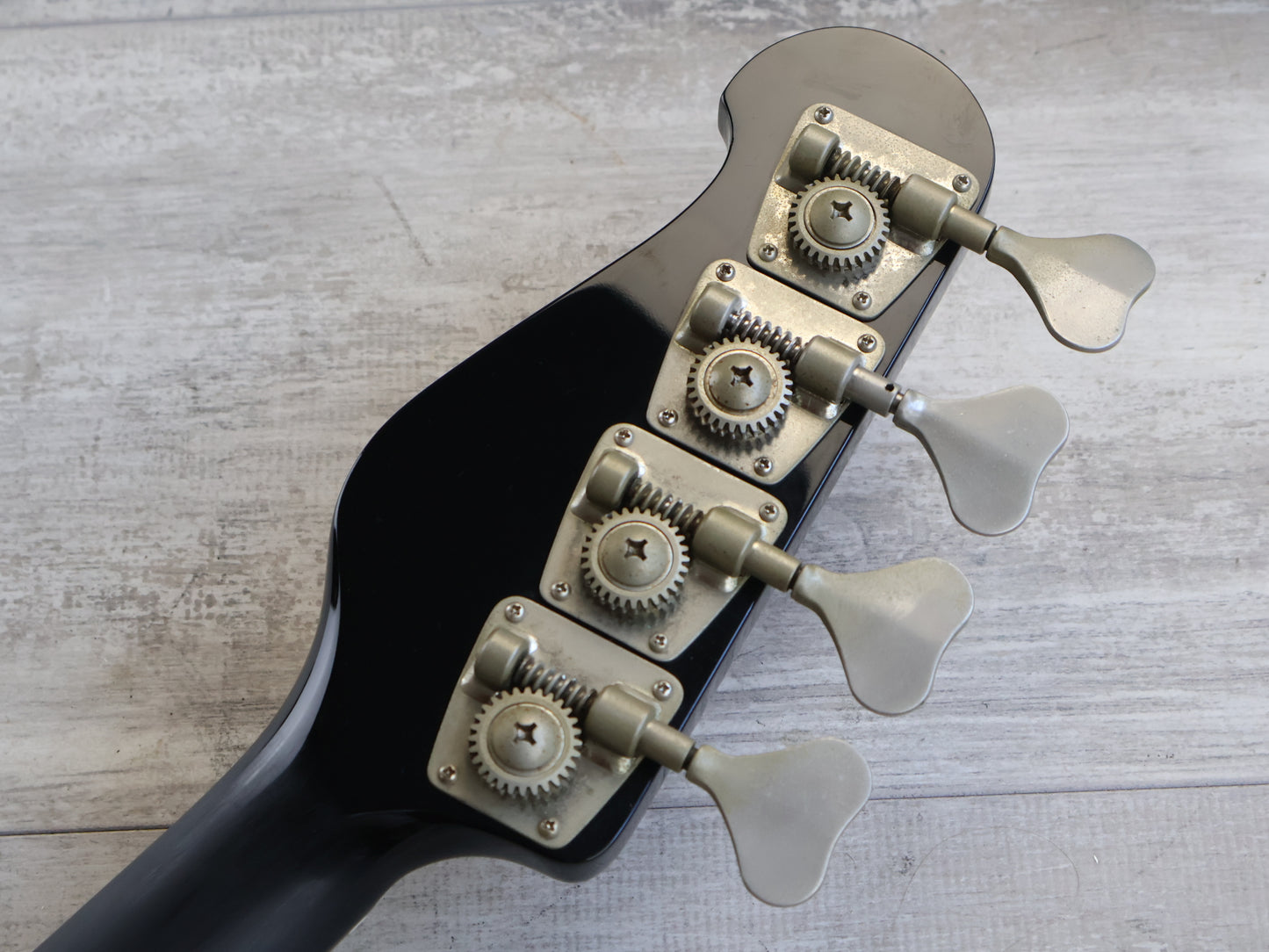 1978 Yamaha Japan BB1200 "Broadbass 1200" Neckthrough Fretless Bass (Black)