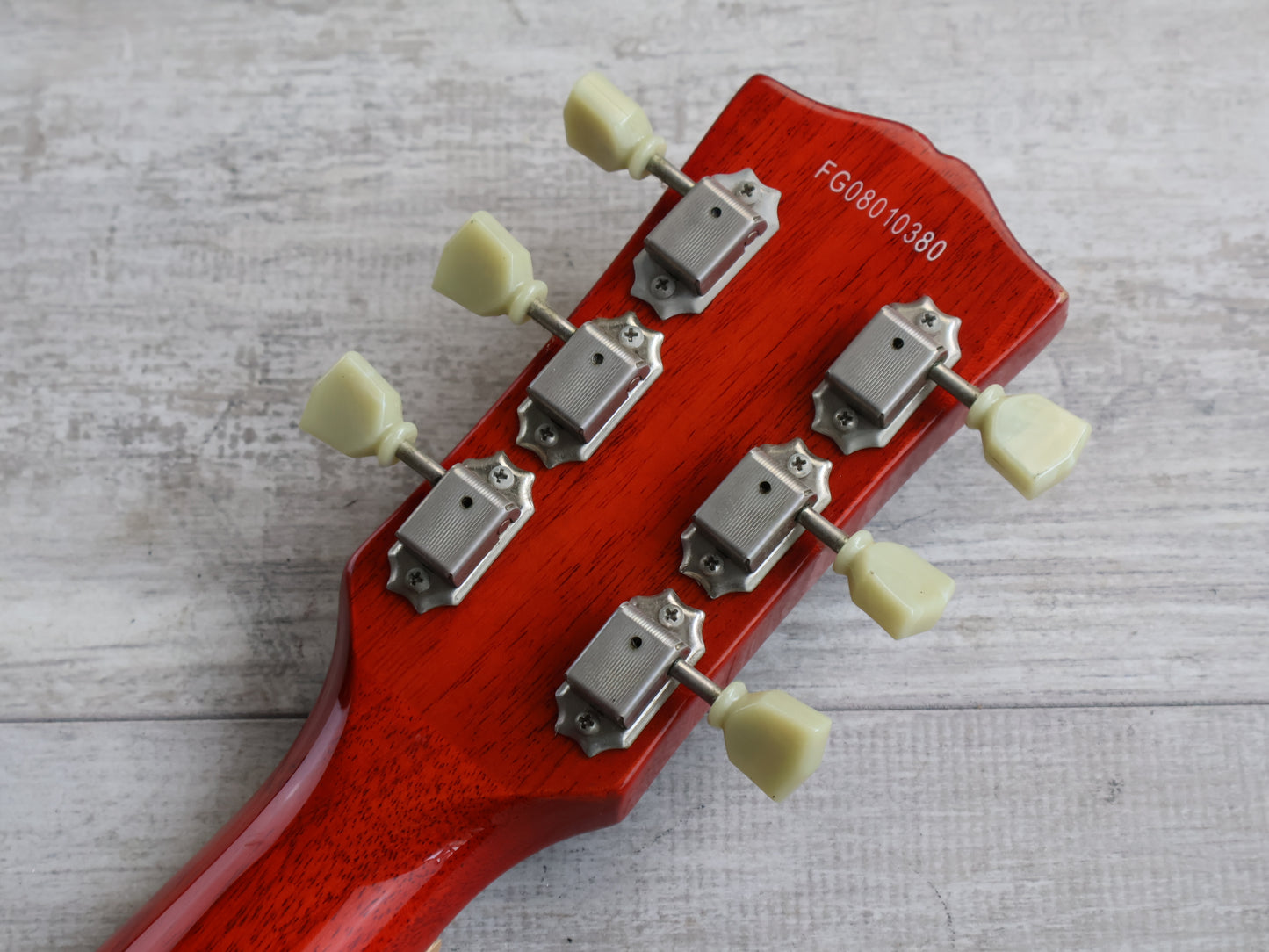 2008 Burny RLG-45 Les Paul Standard w/Kent Armstrong P90's (Vintage Cherry Sunburst)