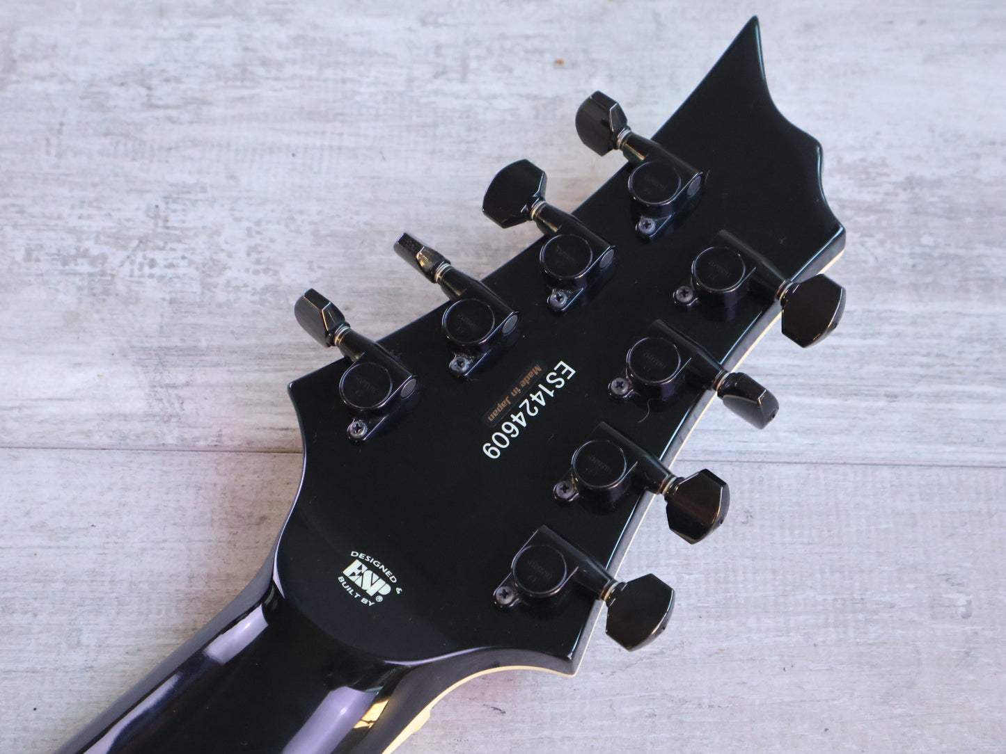 2014 ESP Japan E-II HRFT NT-8B 8-String Baritone (Black)