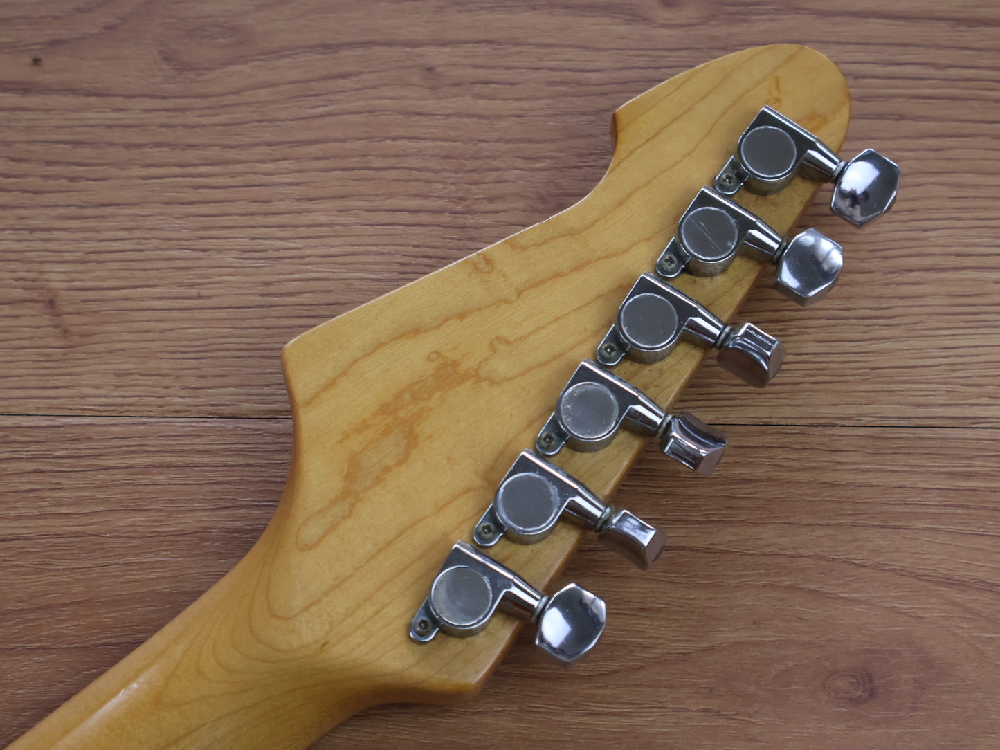 1980's Kawai Aquarius AQ-555 HHH Electric Guitars (Candy Apple Red)