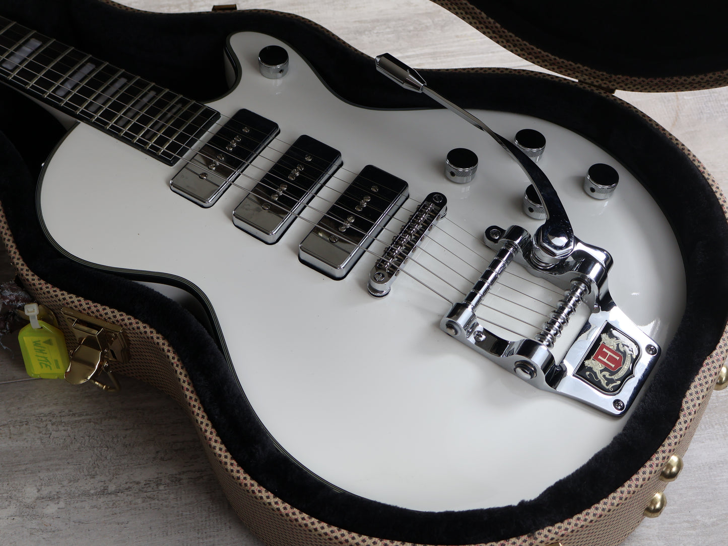 Hagstrom Tremar Super Swede P90 (White Gloss)