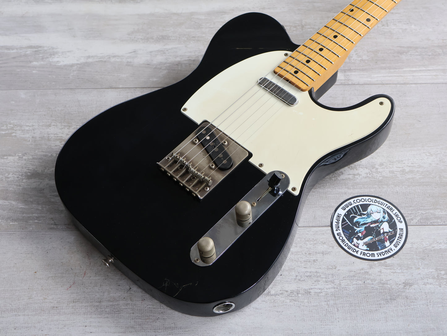 1982 Tokai Japan TE-70 Breezysound '58 Reissue Twang-Style (Black)