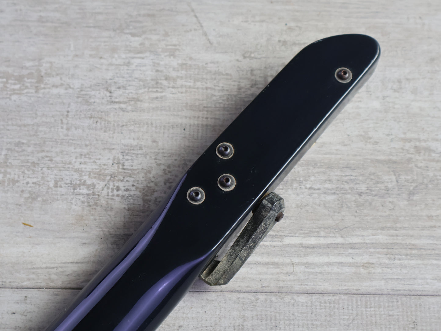 1990's Fixer Japan "Poor House Factory" Kubicki Style Bass (Black)