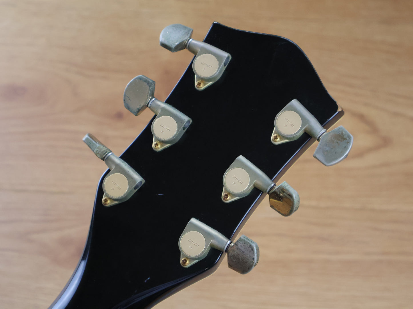 1988 Fernandes Japan MV-95HT Hotei Model Signature Guitar (Black)