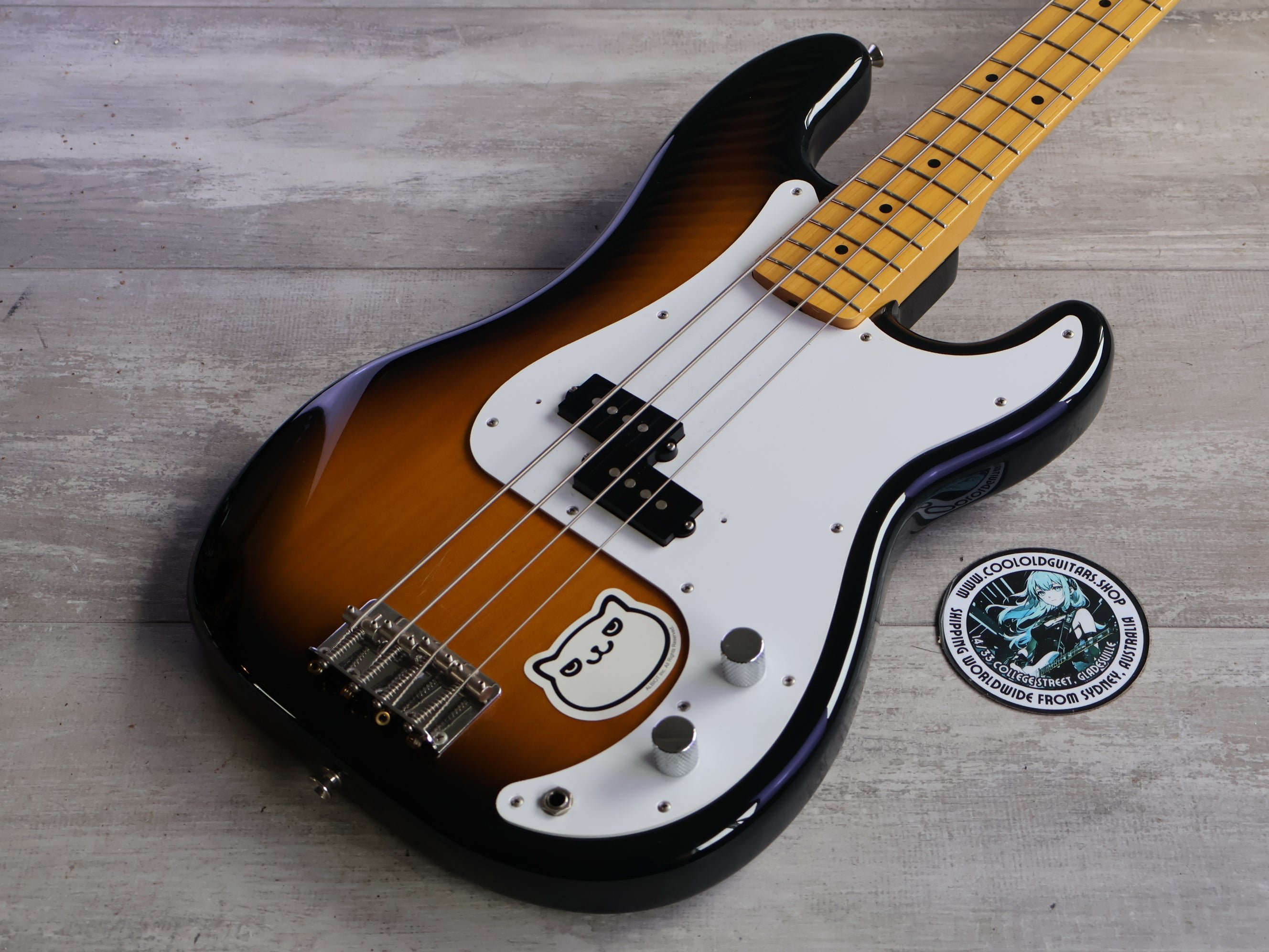 2012 Fender Japan PB57 '57 Reissue Precision Bass (Brown Sunburst