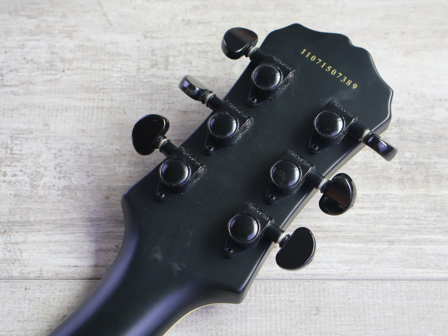 2011 Epiphone Prophecy Les Paul Custom EX (Midnight Ebony)